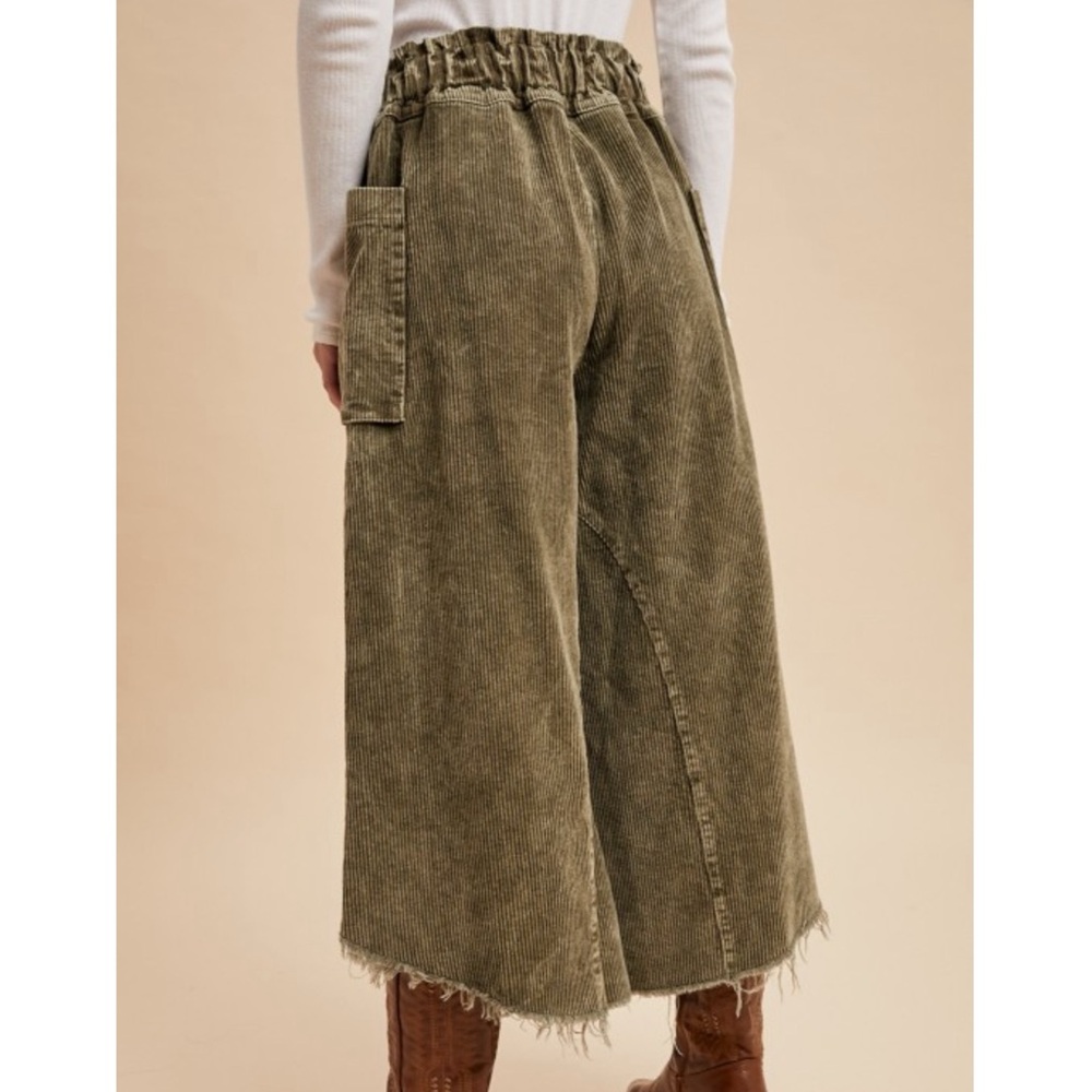5️⃣ ⭐️ Rated Cropped Corduroy Pants - Picture 5 of 5